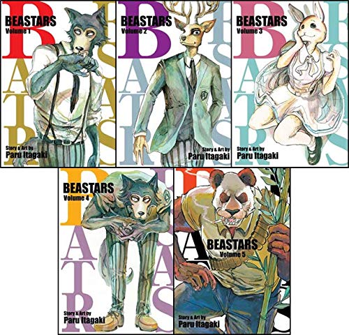Beastars Manga Set, Vol. 1-5